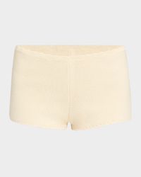 The Celeste Knit Micro Shorts