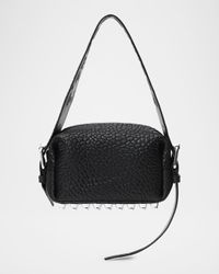Ricco Small Studded Leather Shoulder Bag