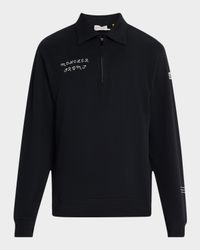 Men's Script-Sleeve Sweatshirt