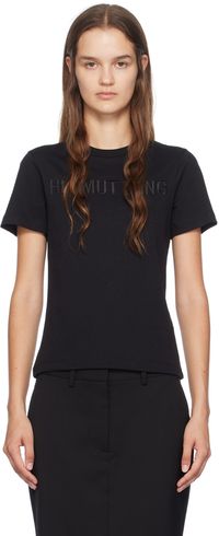 Helmut Lang Black Slim Logo T-Shirt