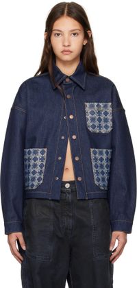 AMIRI Indigo 'MA' Quad Workwear Denim Jacket