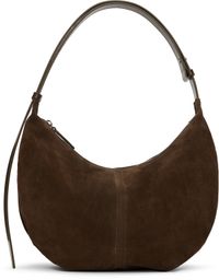 Nothing Written Brown Leather Shoulder Bag