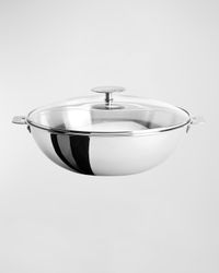 Casteline Wok with Domed Glass Lid, 4 Qt.
