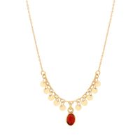 Nilai - Collier simran - Taille Unique - Rouge