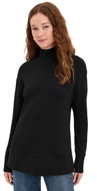 Z Supply Sable Rib Sweatshirt Black XS