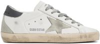 Golden Goose Baskets Super-Star blanc et gris