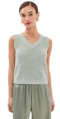 Sablyn Lili V Neck Tank Shell Multi XS