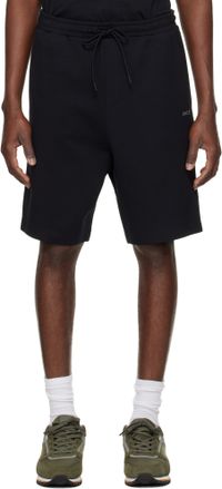BOSS Black Stretch-Cotton Regular-Fit Shorts