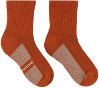 Rick Owens Kids Orange Jacquard Socks