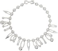 Jean Paul Gaultier Silver 'The Ball' Necklace