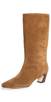 Loeffler Randall Cleo Kicked Heel Calf Boots Cacao 11