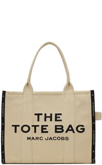 Marc Jacobs Beige Large 'The Jacquard' Tote