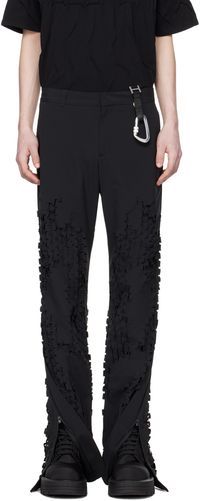HELIOT EMIL Black Morphogens Trousers