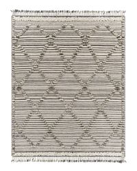 Alissa Charcoal Hand-Knotted Rug, 5' x 8'