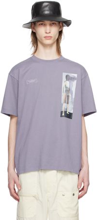 UNDERCOVER Purple Printed T-Shirt