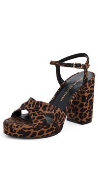 Stuart Weitzman Dayna Platform Sandals Classic 7.5