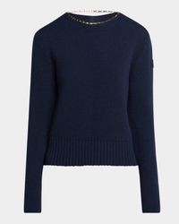 Wool-Cashmere Crewneck Sweater