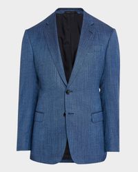 Men's Micro-Herringbone Sport Coat