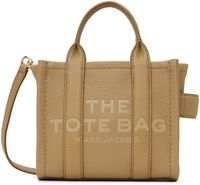 Marc Jacobs Taupe 'The Leather Crossbody' Tote