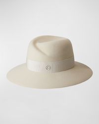 Virginie Waterproof Wool Felt Fedora