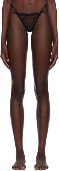 Agent Provocateur Black Maysie Thong