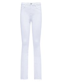 Women's Ruth High-Waisted Straight Jeans - Blanc - Size 31