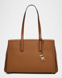Laila Medium Leather Tote Bag