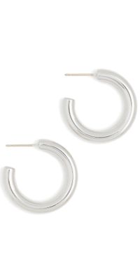 Jennifer Fisher Lilly Huggies Silver One Size