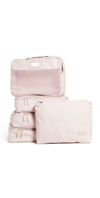CALPAK Packing Cube Set Pink Sand One Size