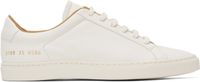 Common Projects White Retro Summer Premium Sneakers