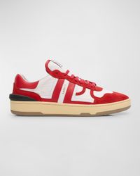 Men's Clay Suede and Nylon Low-Top Sneakers