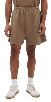 ASHER Louis Supima Shorts 5 Mushroom S