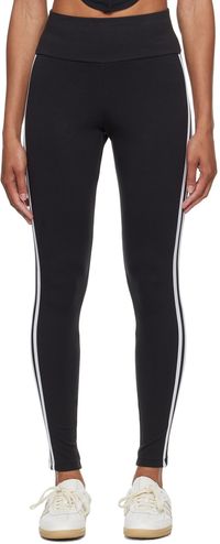 adidas Originals Black 3-Stripes Leggings