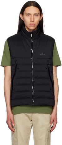 Moncler Black Koror Down Vest