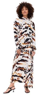 A. L.C. Lia Dress Black/Camel L