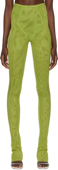 Kathryn Bowen Green Skater Leggings