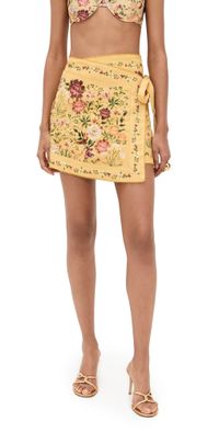 Agua by Agua Bendita Luna Paramo Skirt Multicolor XS/S