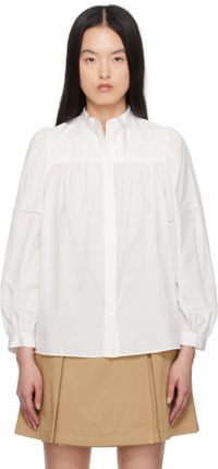 Weekend Max Mara White Ribaldo Blouse