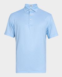 Men's Fall Football Performance Short-Sleeve Polo Shirt