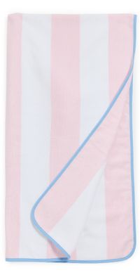 Weezie Beach Towel Pink Stripe One Size