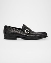 Men's Caspian 2 Leather Moc-Toe Loafers