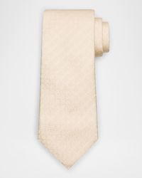 Men's Silk and Cotton Jacquard Tie