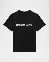 Men's Relaxed-Fit Stencil Cotton Tee