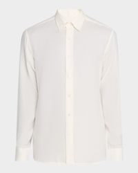 Men's Cotton and Cashmere Sport Shirt