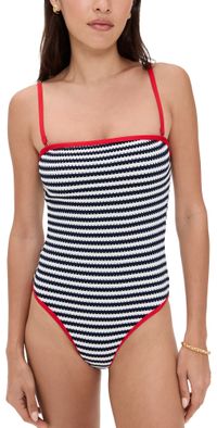 Beach Riot Amber One Piece Indigo Midnight XS