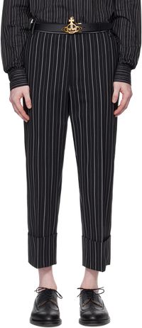 Vivienne Westwood Black Cropped George Trousers