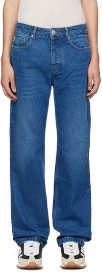 AMI Paris Jean droit bleu