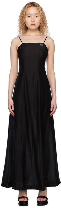 Han Kjobenhavn Black Square Neck Maxi Dress