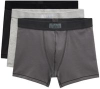 SKIMS Three-Pack Multicolor SKIMS Cotton 3 Boxer Briefs