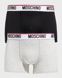 Men's Two-Pack Logo Trunks